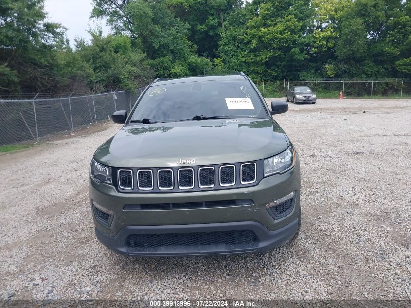 2021 JEEP COMPASS SPORT FWD - 3C4NJCAB8MT535140