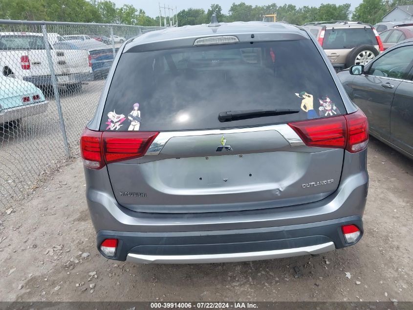 2017 Mitsubishi Outlander Es VIN: JA4AD2A38HZ046500 Lot: 39914006