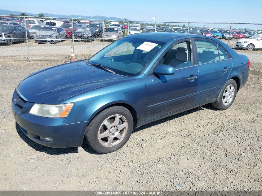 2006 Hyundai Sonata Gls V6/Lx V6 VIN: 5NPEU46FX6H147452 Lot: 39914059