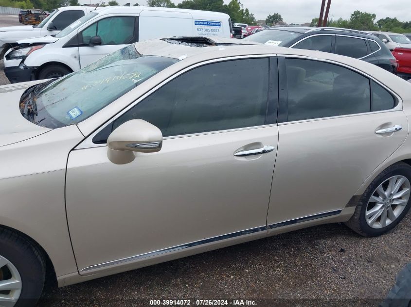 2012 Lexus Es 350 VIN: JTHBK1EGXC2508210 Lot: 39914072