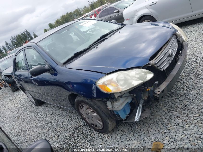 2003 Toyota Corolla Ce VIN: 1NXBR32E83Z008249 Lot: 39914075