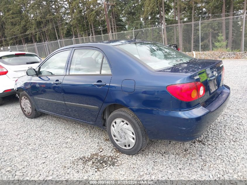 2003 Toyota Corolla Ce VIN: 1NXBR32E83Z008249 Lot: 39914075