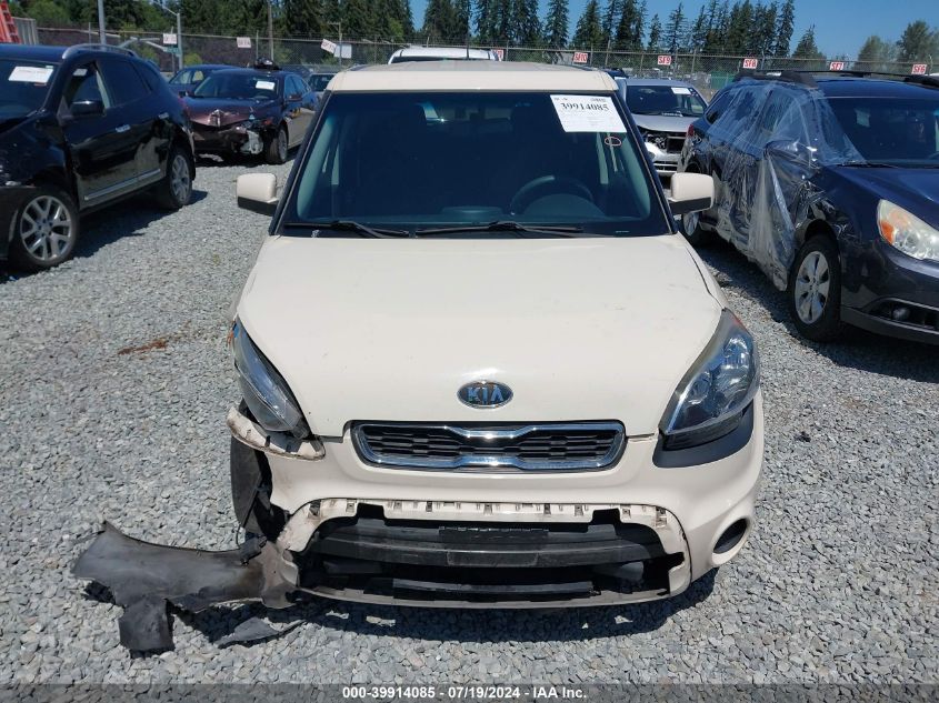 2012 Kia Soul VIN: KNDJT2A53C7435981 Lot: 39914085