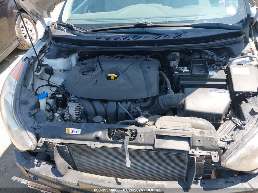 2012 Hyundai Elantra Gls (Ulsan Plant) VIN: KMHDH4AE4CU237028 Lot: 39914086