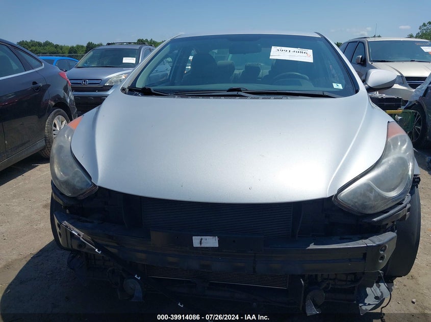 2012 Hyundai Elantra Gls (Ulsan Plant) VIN: KMHDH4AE4CU237028 Lot: 39914086