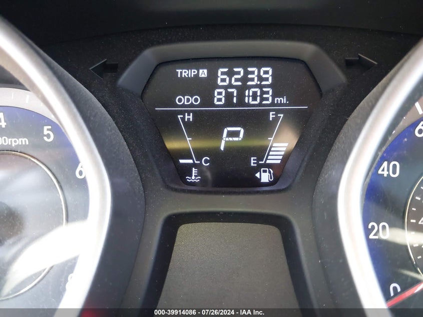 2012 Hyundai Elantra Gls (Ulsan Plant) VIN: KMHDH4AE4CU237028 Lot: 39914086