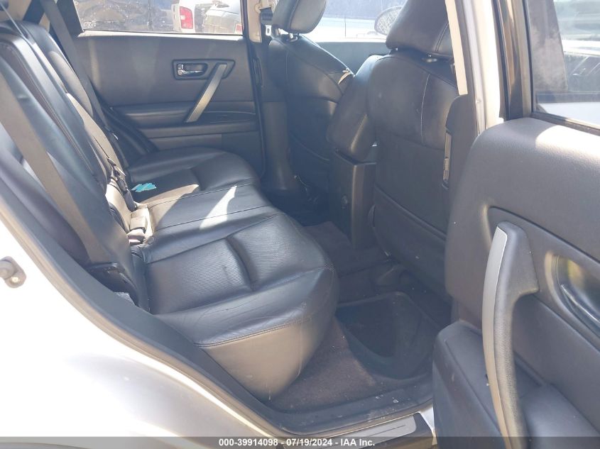 2008 Infiniti Fx35 VIN: JNRAS08U78X101402 Lot: 39914098