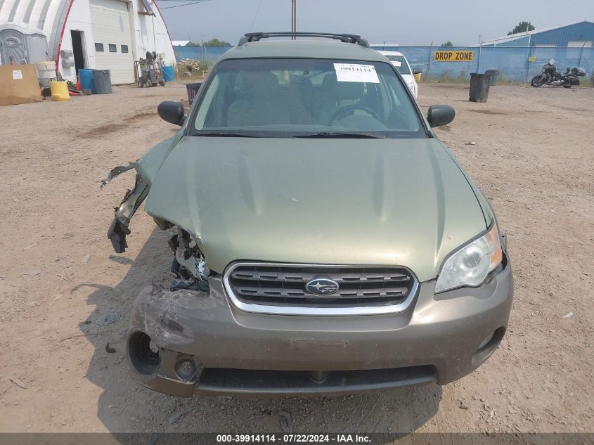 2007 Subaru Outback 2.5I VIN: 4S4BP61C576333216 Lot: 39914114