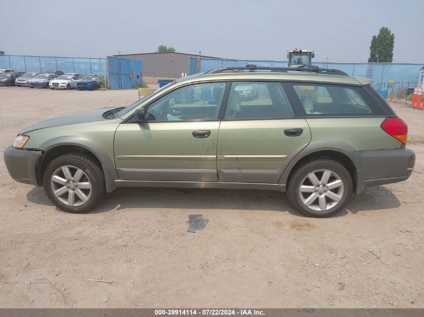 2007 Subaru Outback 2.5I VIN: 4S4BP61C576333216 Lot: 39914114