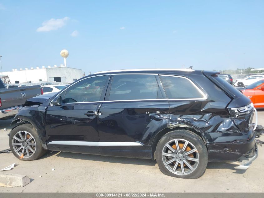 2018 Audi Q7 3.0T Premium VIN: WA1VAAF73JD026366 Lot: 39914121