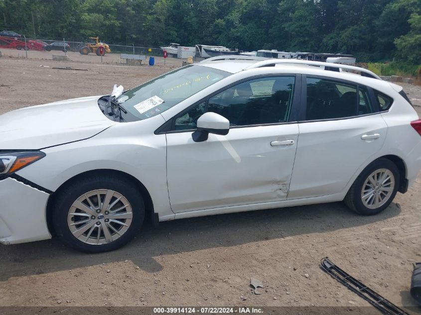 2018 Subaru Impreza 2.0I Premium VIN: 4S3GTAD67J3751719 Lot: 39914124