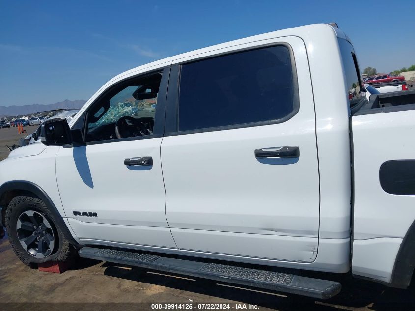 2019 Ram 1500 Rebel 4X4 5'7 Box VIN: 1C6SRFLT6KN790375 Lot: 39914125