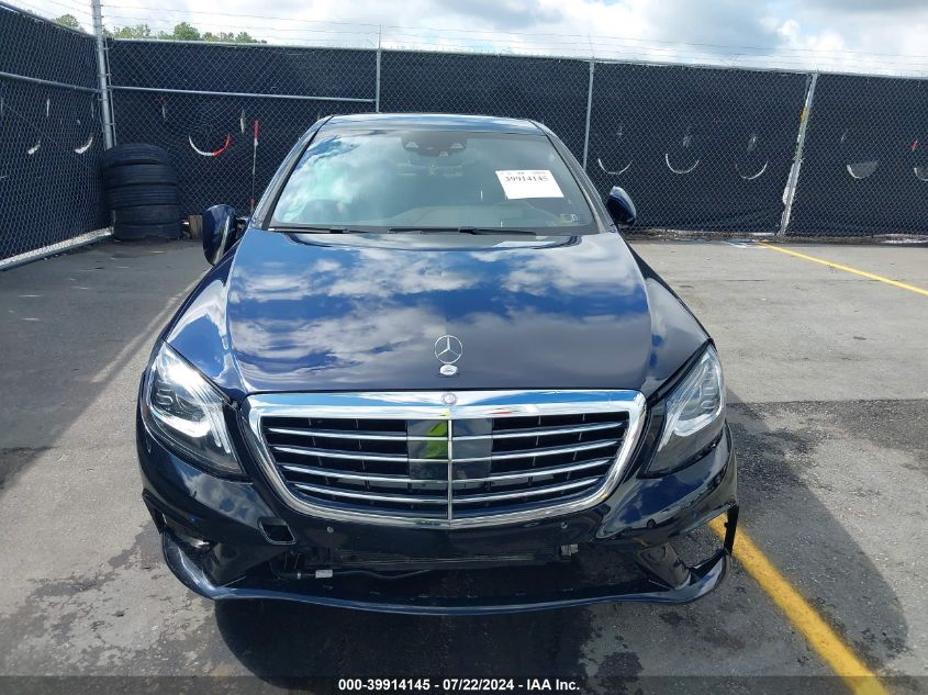 2015 Mercedes-Benz S 550 4Matic VIN: WDDUG8FB4FA149265 Lot: 39914145