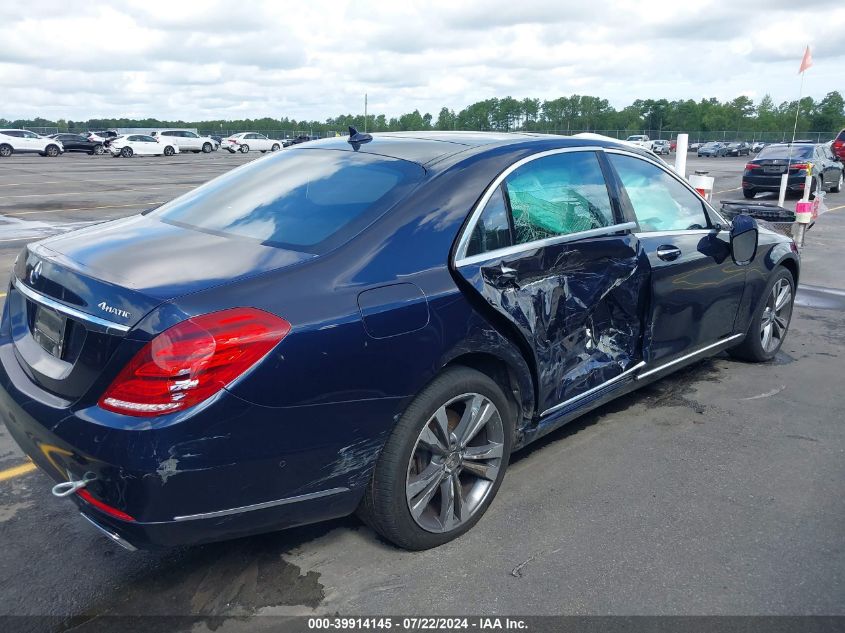 2015 Mercedes-Benz S 550 4Matic VIN: WDDUG8FB4FA149265 Lot: 39914145