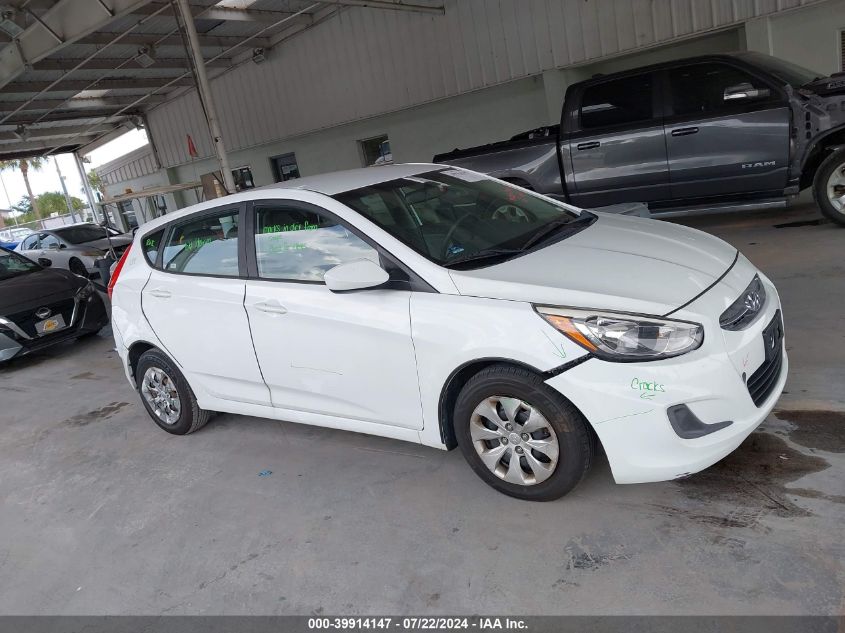 2017 Hyundai Accent Se VIN: KMHCT5AE7HU307564 Lot: 39914147