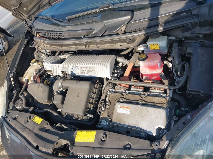 2011 Toyota Prius Two VIN: JTDKN3DU4B1365836 Lot: 39914165