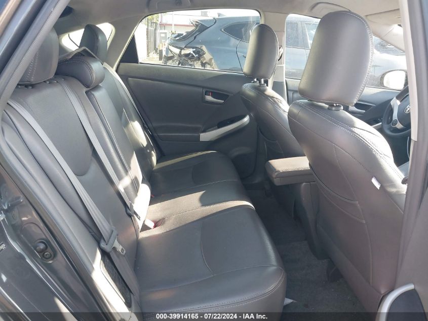 2011 Toyota Prius Two VIN: JTDKN3DU4B1365836 Lot: 39914165