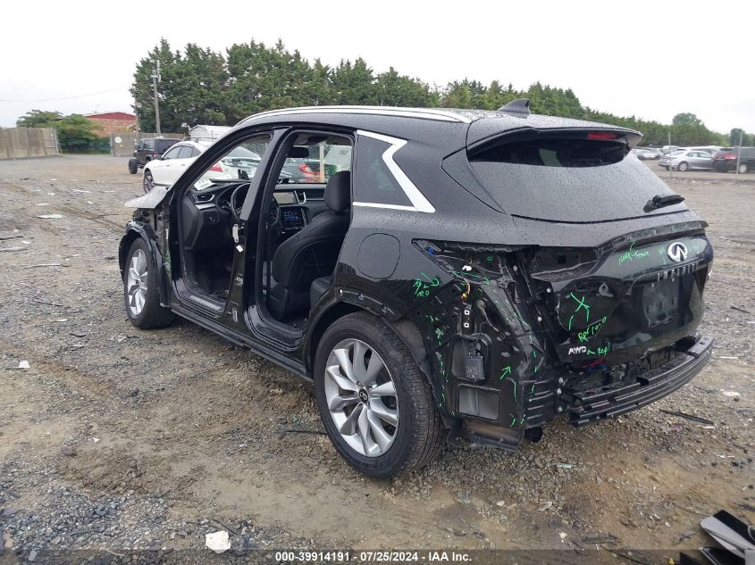 2020 Infiniti Qx50 Pure/Luxe/Essential/Sensory/Autograph VIN: 3PCAJ5M33LF108153 Lot: 39914191