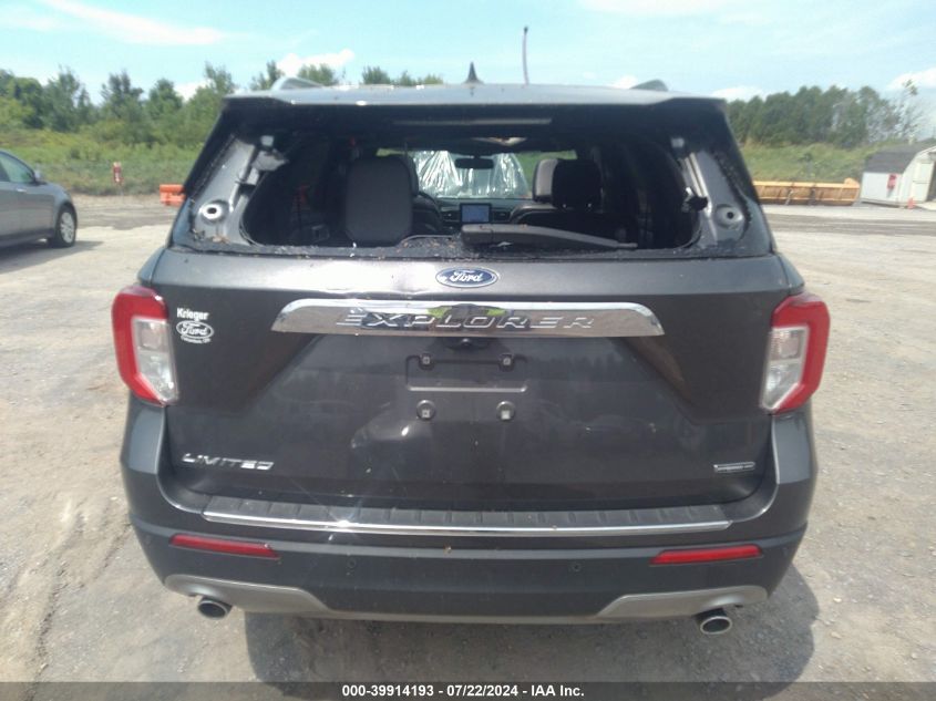 2020 Ford Explorer Limited VIN: 1FM5K8FWXLGA90856 Lot: 39914193