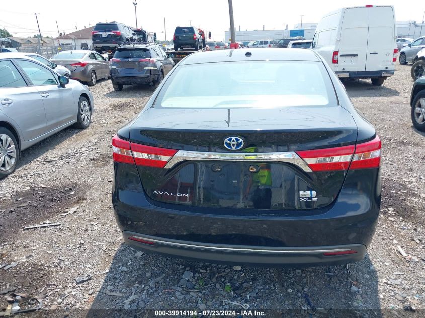 2015 Toyota Avalon Hybrid Xle Premium VIN: 4T1BD1EB5FU044571 Lot: 39914194