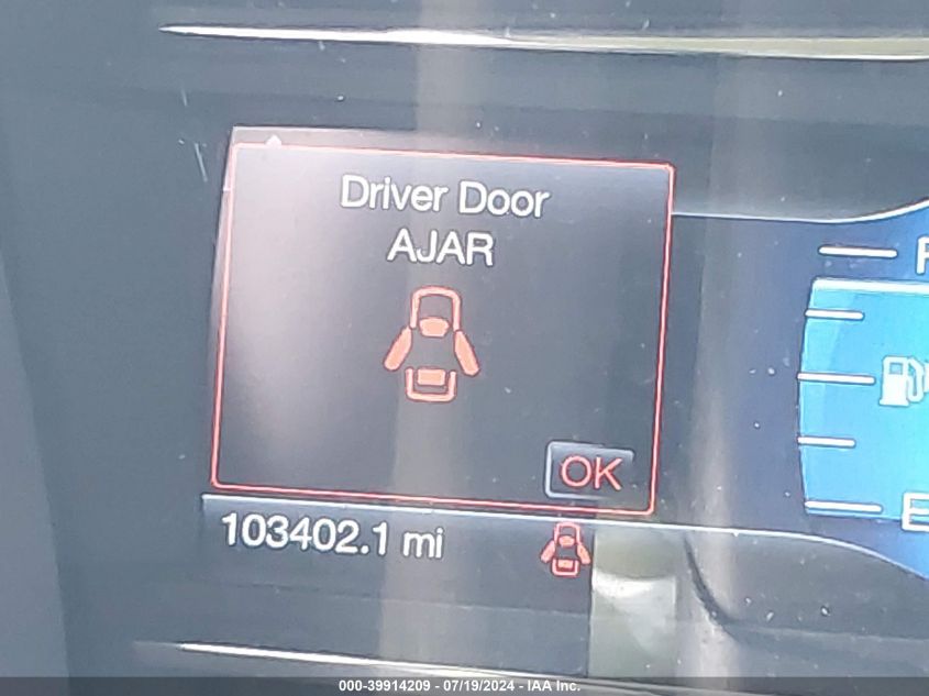 2014 Ford Flex Limited VIN: 2FMHK6DT1EBD34446 Lot: 39914209