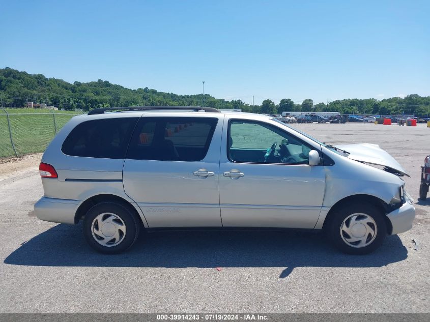 2002 Toyota Sienna Le VIN: 4T3ZF13C62U469383 Lot: 39914243