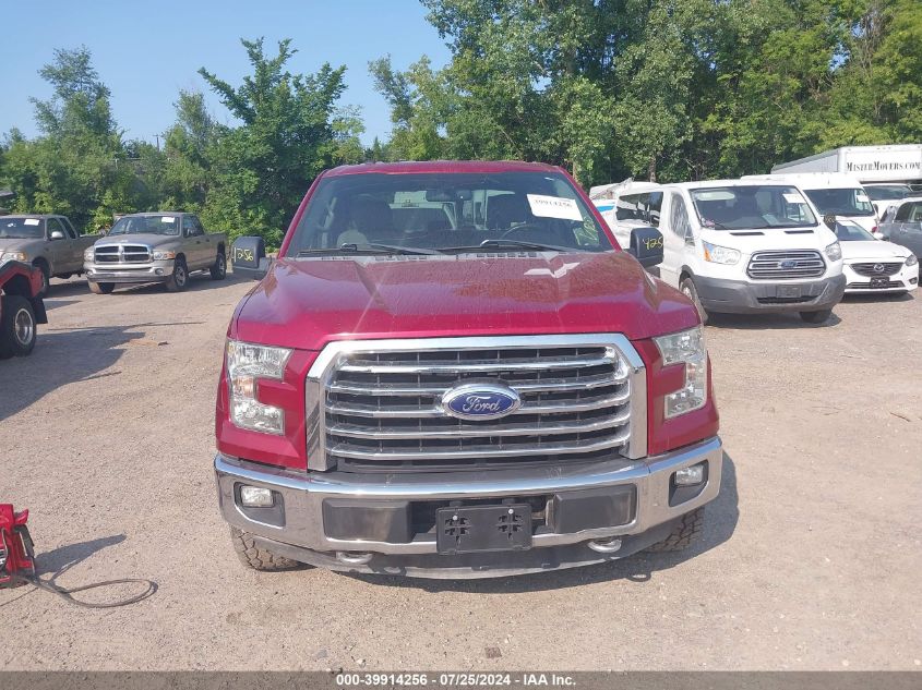 2016 Ford F150 Super Cab VIN: 1FTEX1EP6GKG04454 Lot: 39914256