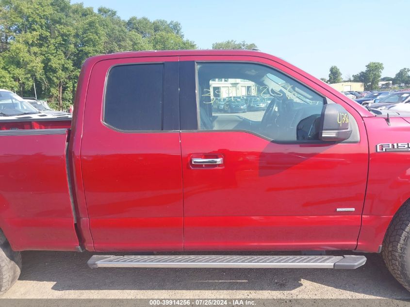 2016 Ford F150 Super Cab VIN: 1FTEX1EP6GKG04454 Lot: 39914256