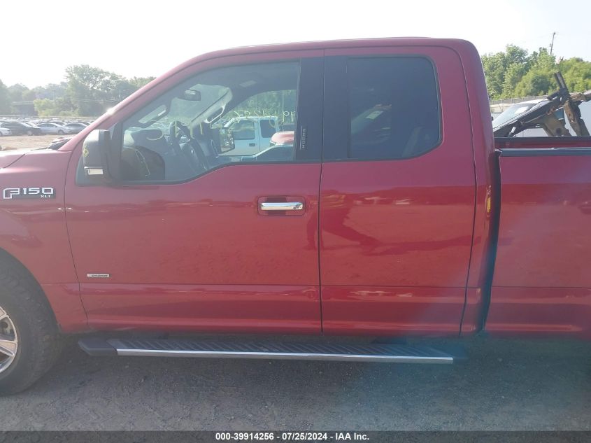 2016 Ford F150 Super Cab VIN: 1FTEX1EP6GKG04454 Lot: 39914256