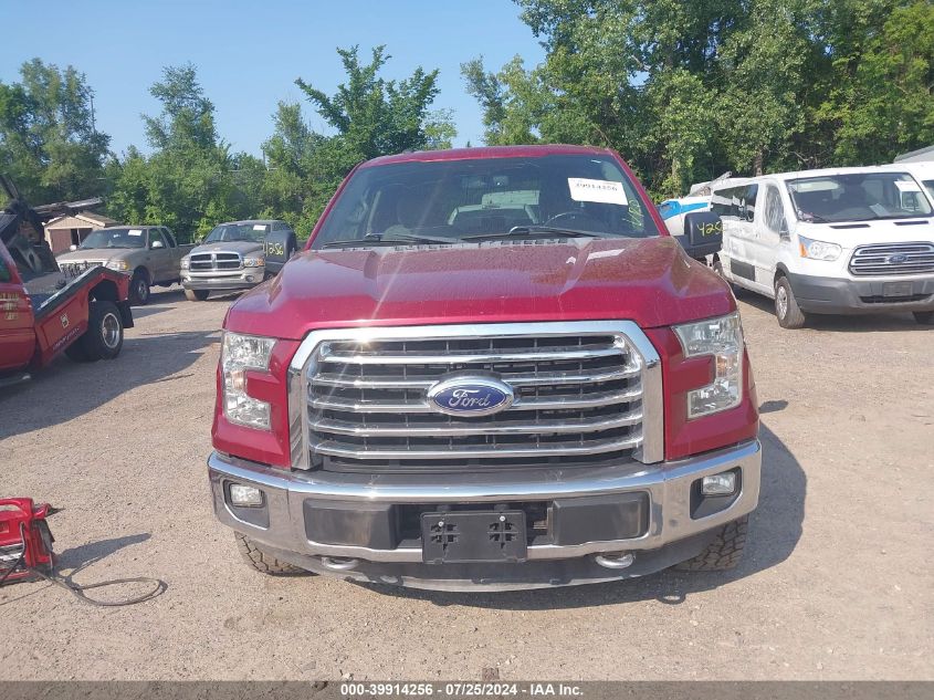 2016 Ford F150 Super Cab VIN: 1FTEX1EP6GKG04454 Lot: 39914256
