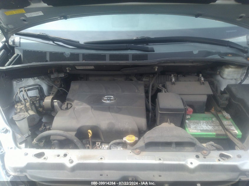 2013 Toyota Sienna Xle 7 Passenger VIN: 5TDDK3DC5DS066449 Lot: 39914284