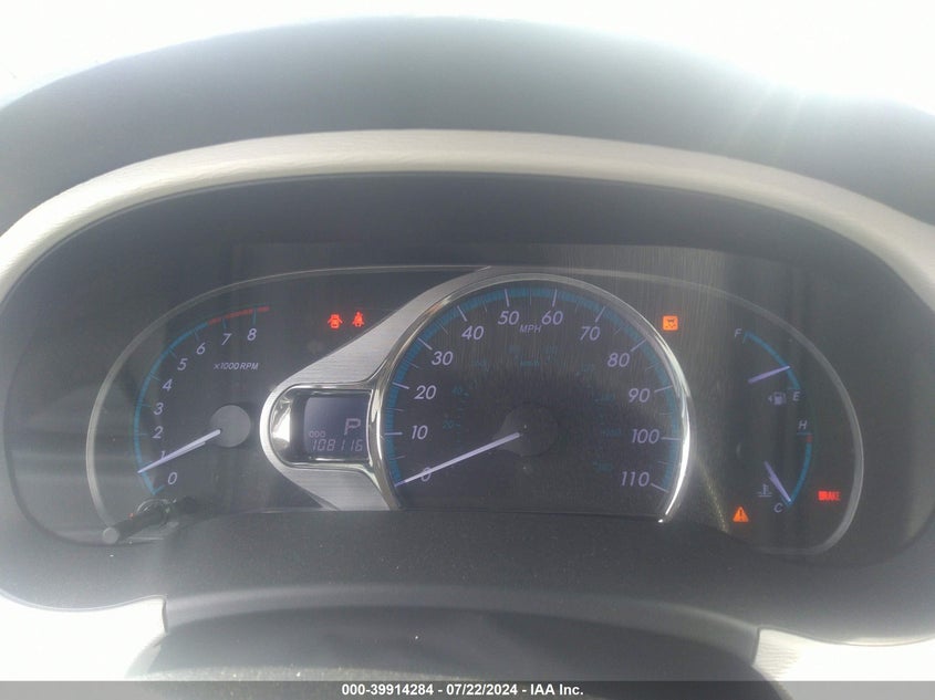 2013 Toyota Sienna Xle 7 Passenger VIN: 5TDDK3DC5DS066449 Lot: 39914284