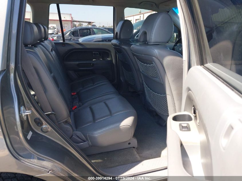 2007 Honda Pilot Ex-L VIN: 2HKYF18737H510381 Lot: 39914294