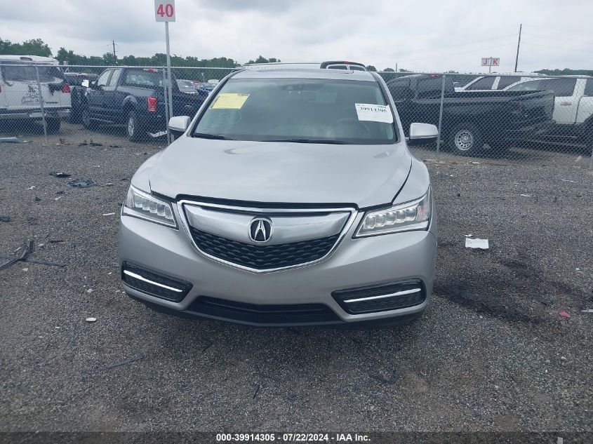 VIN 5FRYD4H4XFB026989 2015 ACURA MDX no.12