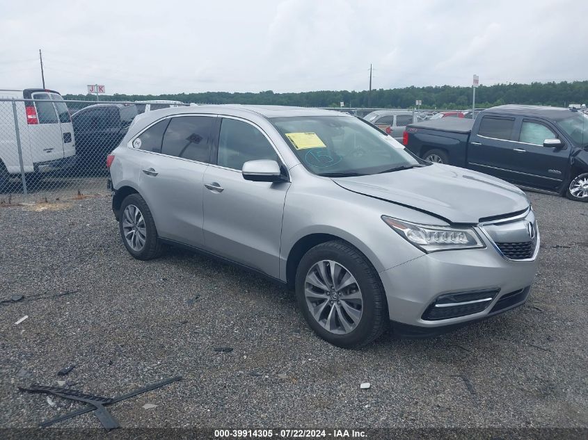 VIN 5FRYD4H4XFB026989 2015 ACURA MDX no.13