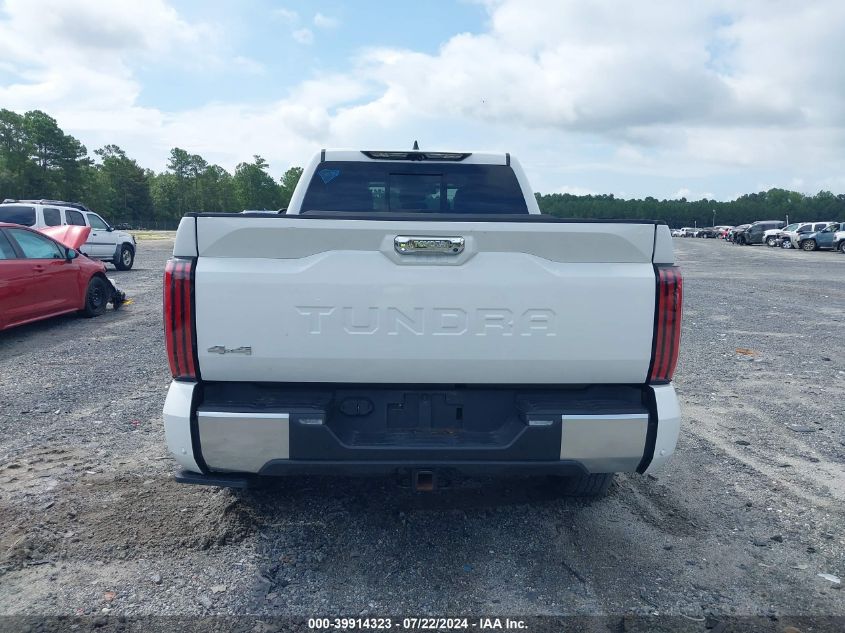 2022 Toyota Tundra Limited VIN: 5TFJA5DA5NX026982 Lot: 39914323