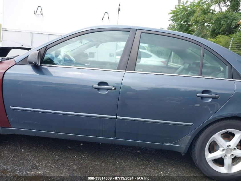 5NPEU46F39H434345 2009 Hyundai Sonata Se V6