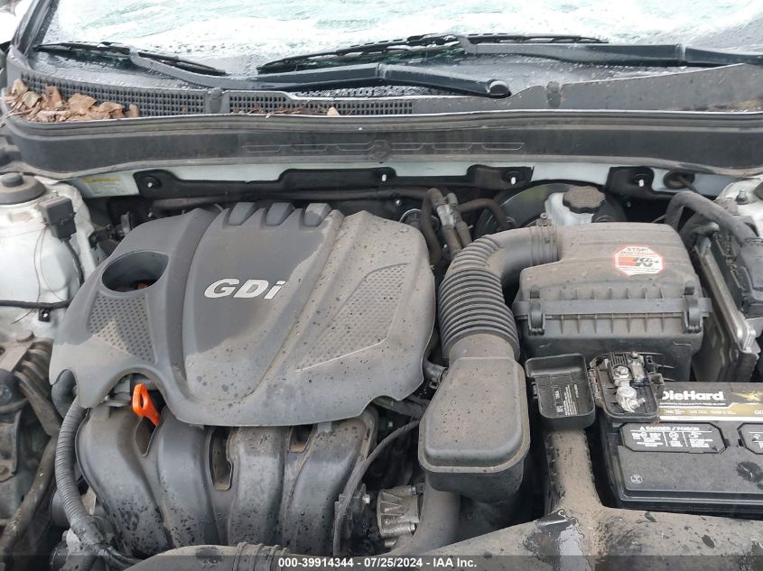 2013 Hyundai Sonata Gls VIN: 5NPEB4AC2DH742070 Lot: 39914344