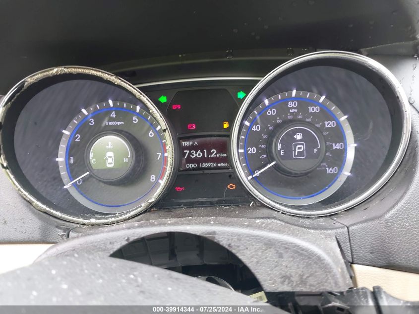 2013 Hyundai Sonata Gls VIN: 5NPEB4AC2DH742070 Lot: 39914344