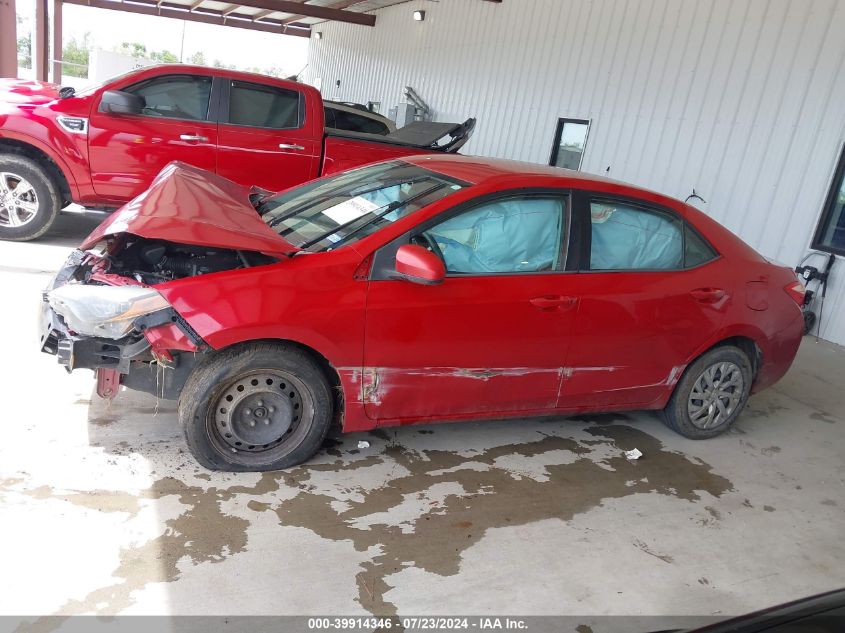 2017 Toyota Corolla Le VIN: 2T1BURHE3HC887550 Lot: 39914346