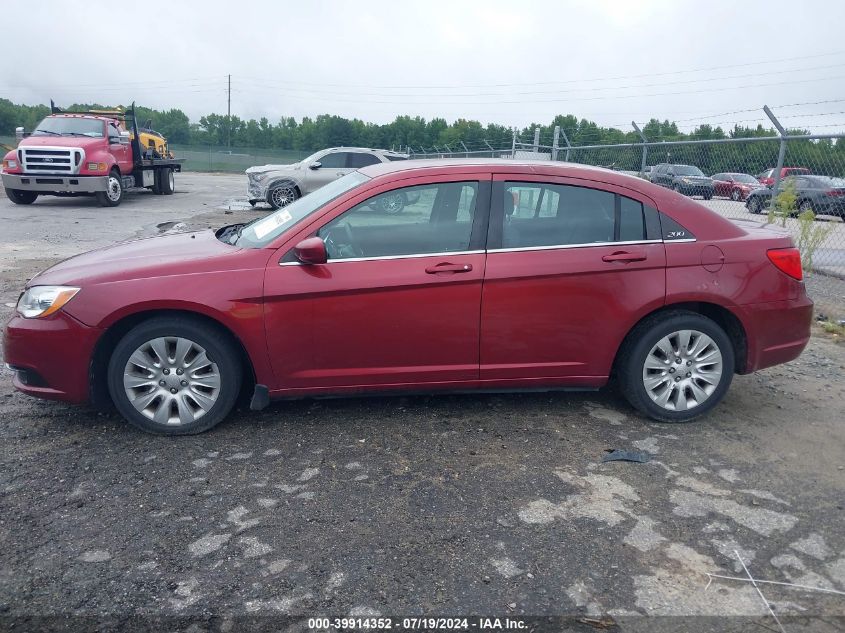 2014 Chrysler 200 Lx VIN: 1C3CCBAB4EN123864 Lot: 39914352