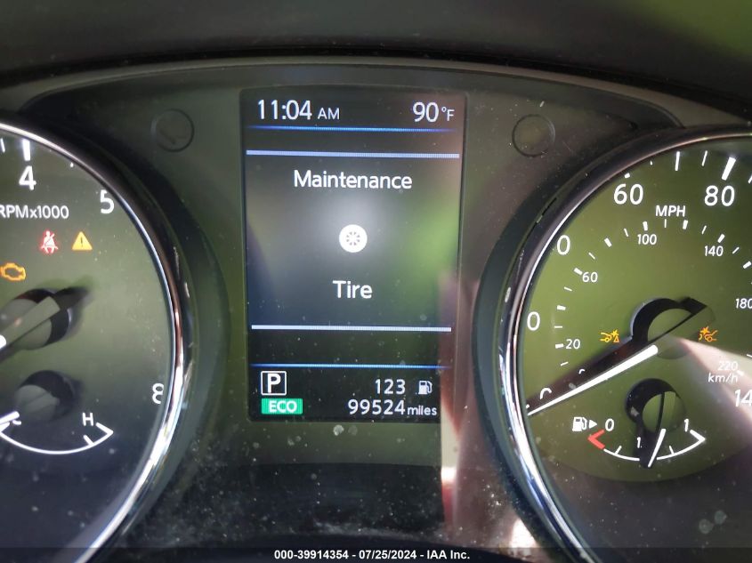 2019 Nissan Rogue Sl VIN: 5N1AT2MTXKC800930 Lot: 39914354