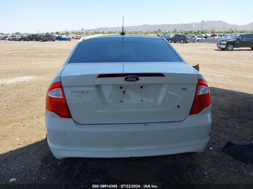 2011 Ford Fusion Se VIN: 3FAHP0HA5BR263976 Lot: 39914385