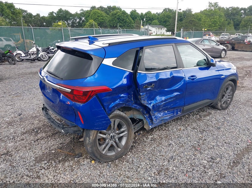 2021 KIA SELTOS S - KNDEUCAAXM7040683
