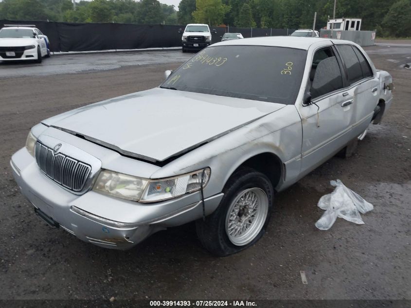 2001 Mercury Grand Marquis Ls VIN: 2MEFM75W21X657582 Lot: 39914393