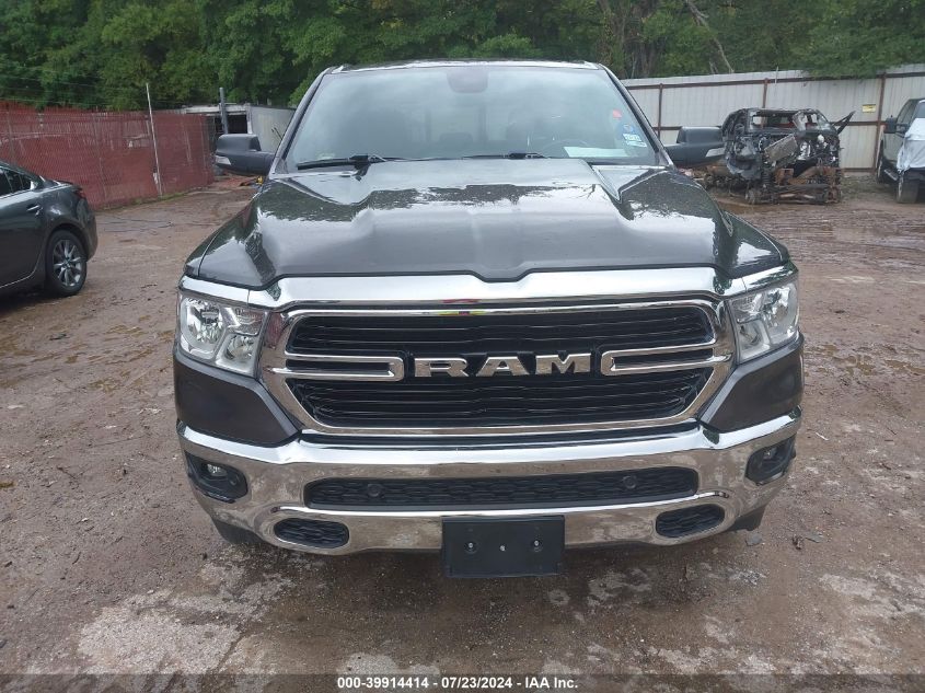 2019 Ram 1500 Big Horn/Lone Star 4X4 5'7 Box VIN: 1C6SRFFT0KN842157 Lot: 39914414