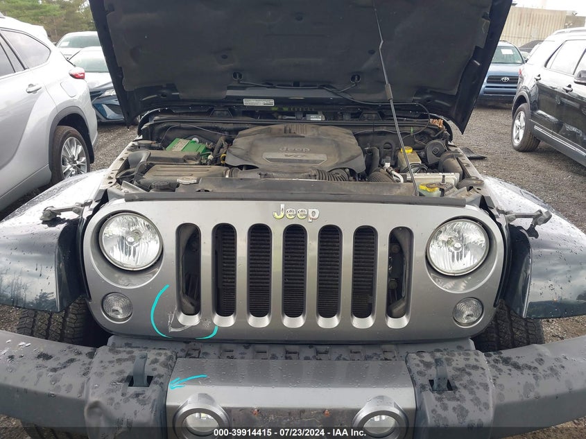 2014 Jeep Wrangler Freedom Edition VIN: 1C4AJWAG1EL161396 Lot: 39914415