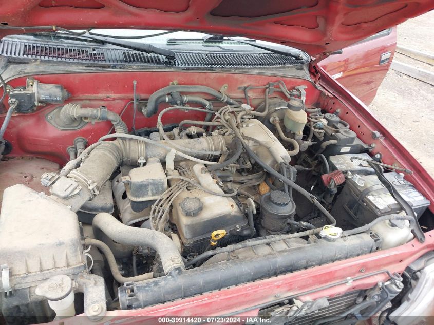 1998 Toyota Tacoma VIN: 4TANL42N8WZ074750 Lot: 39914420