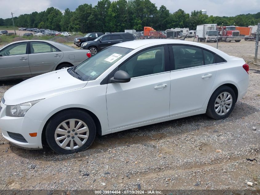 1G1PC5SH4B7291725 | 2011 CHEVROLET CRUZE