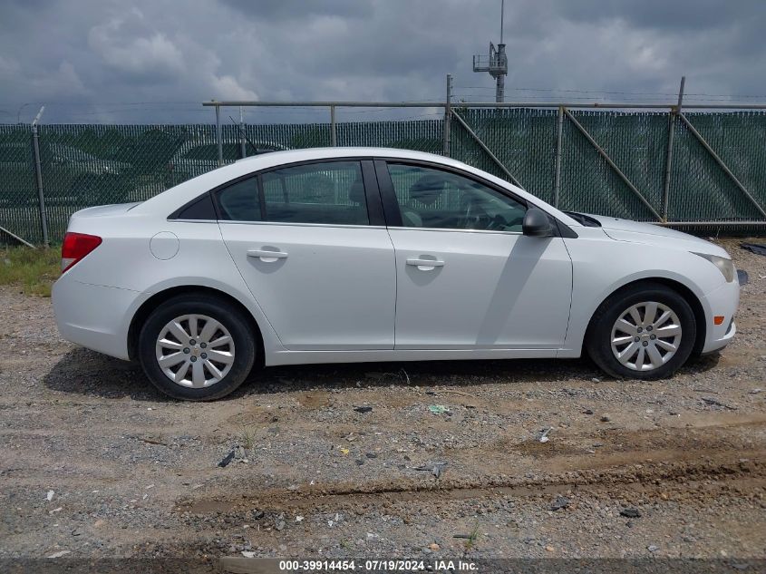 1G1PC5SH4B7291725 | 2011 CHEVROLET CRUZE